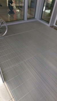 Aluminum Grating at Hospital, Al Ain