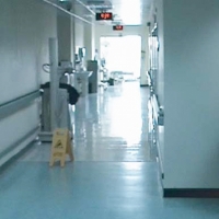 PVC Flooring / Wall Protection at Hospital, Dubai	